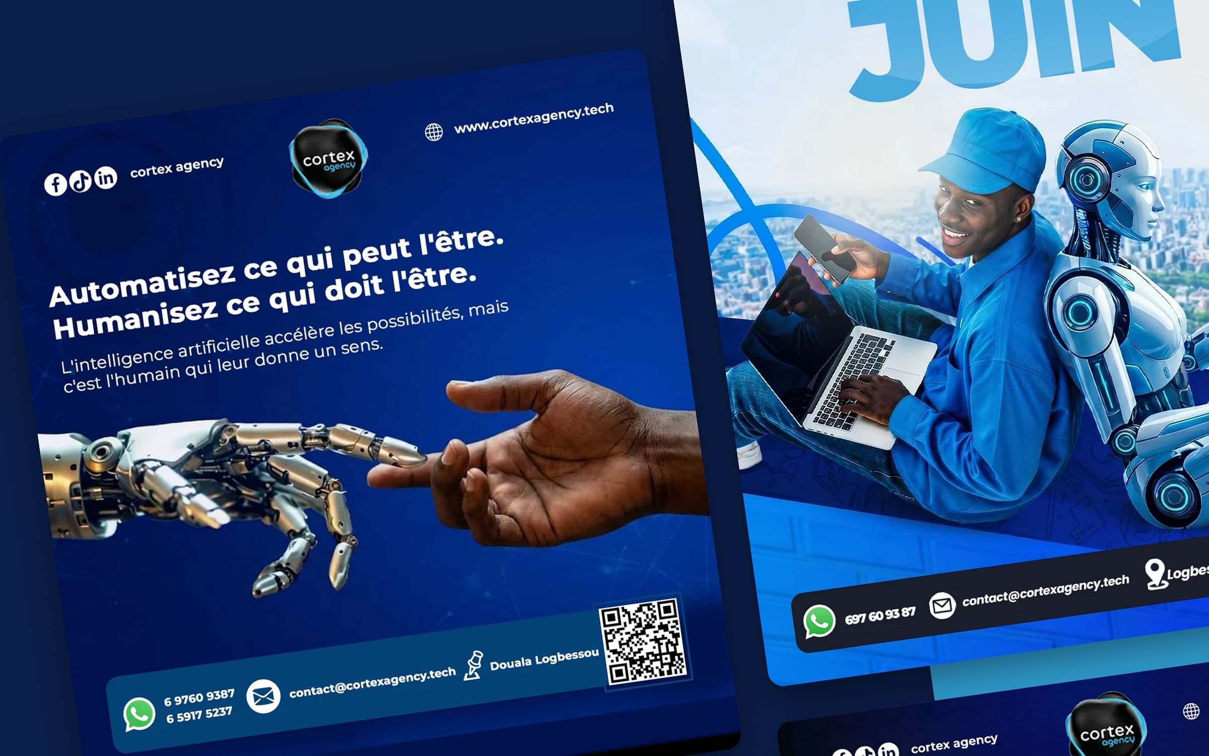 Aperçu du projet Cortex Agency